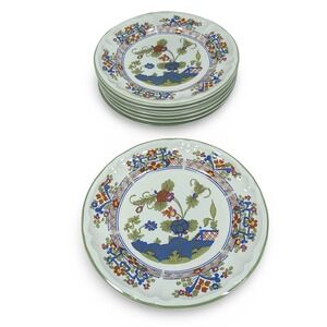 Provinstone International China Lotus Valley S-1104 Dinner Plates Lot 7 Japan